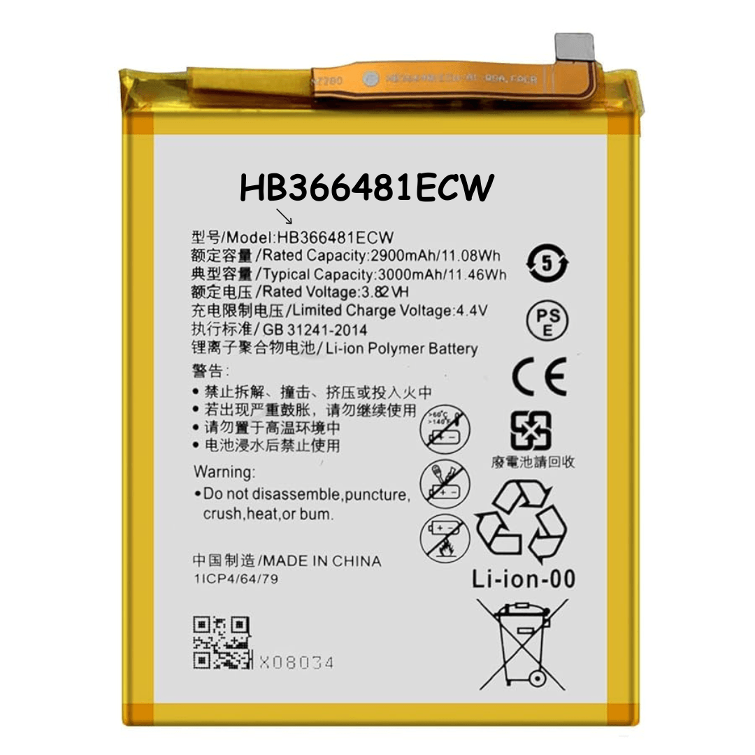 Battery Li-ion HB366481ECW For Huawei P20 Lite / P10 Lite / P9 / P9 Lite / P8 Lite / Honor 9 / Honor 8 / Honor 5C / Nova 2 Lite / Nova 2e, - Best Cell Phone Parts Distributor in Canada, Parts Source Battery Li-ion HB366481ECW For Huawei P20 Lite / P10 Lite / P9 / P9 Lite / P8 Lite / Honor 9 / Honor 8 / Honor 5C / Nova 2 Lite / Nova 2e, - Best Cell Phone Parts Distributor in Canada, Parts Source